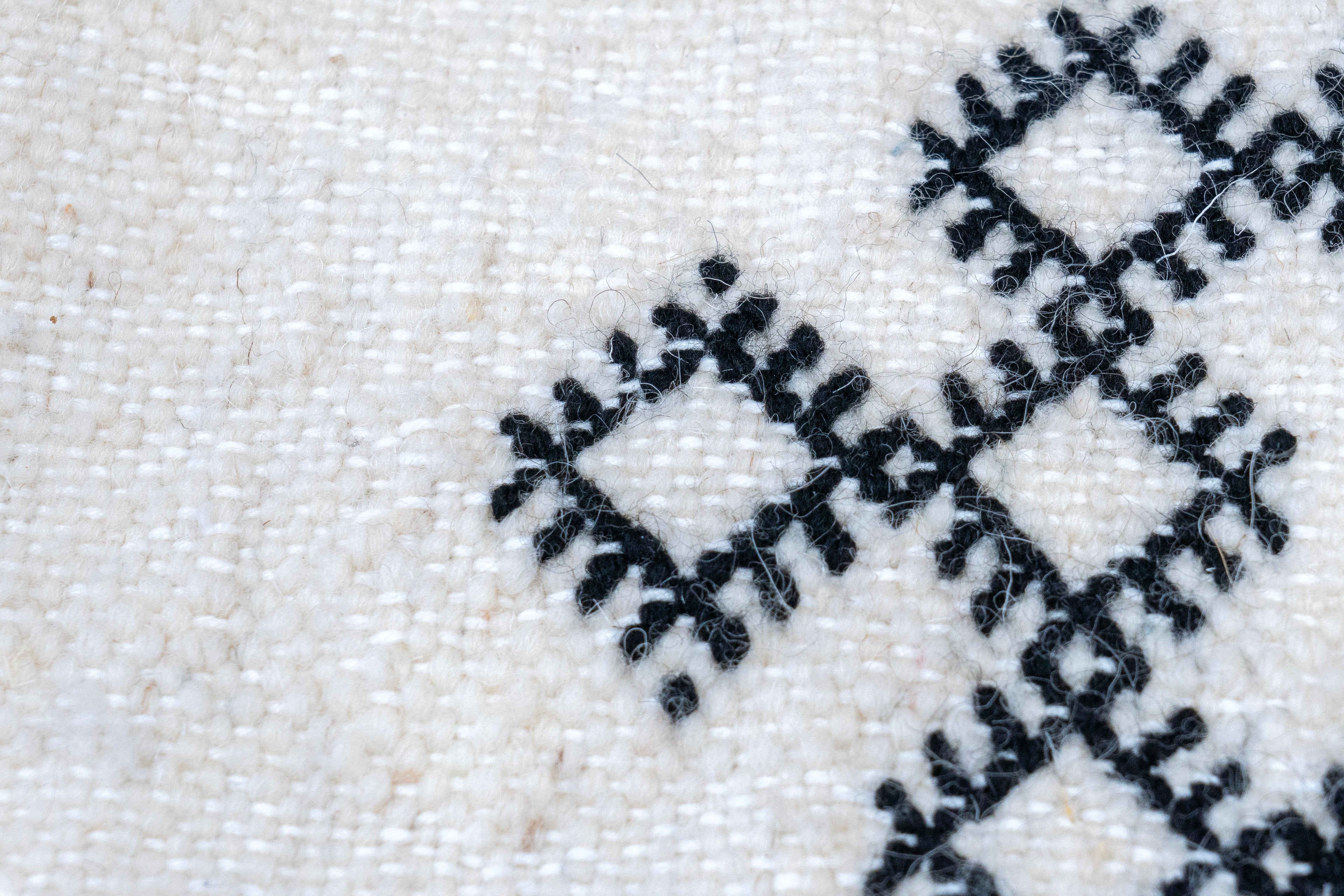 Berber Flatweave Wool Rug