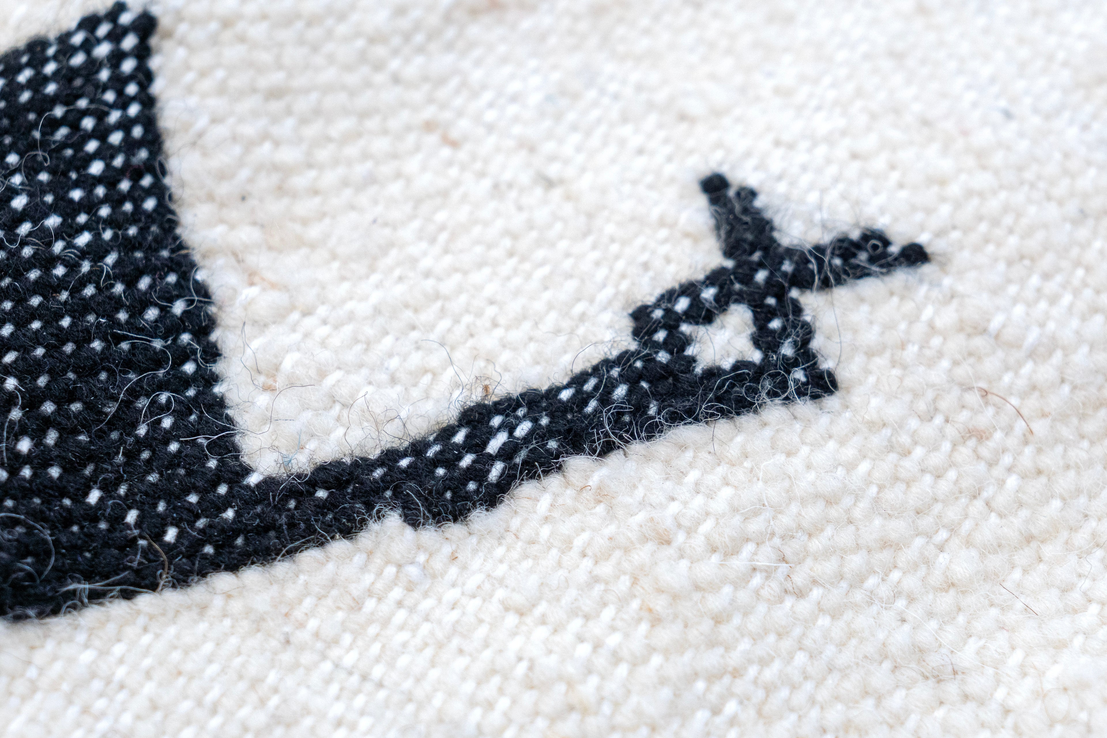 Berber Flatweave Wool Rug