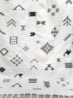 Berber Flatweave Wool Rug