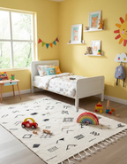 Berber Flatweave Wool Rug